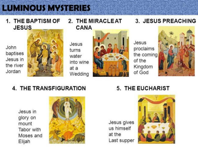 the five mysteries